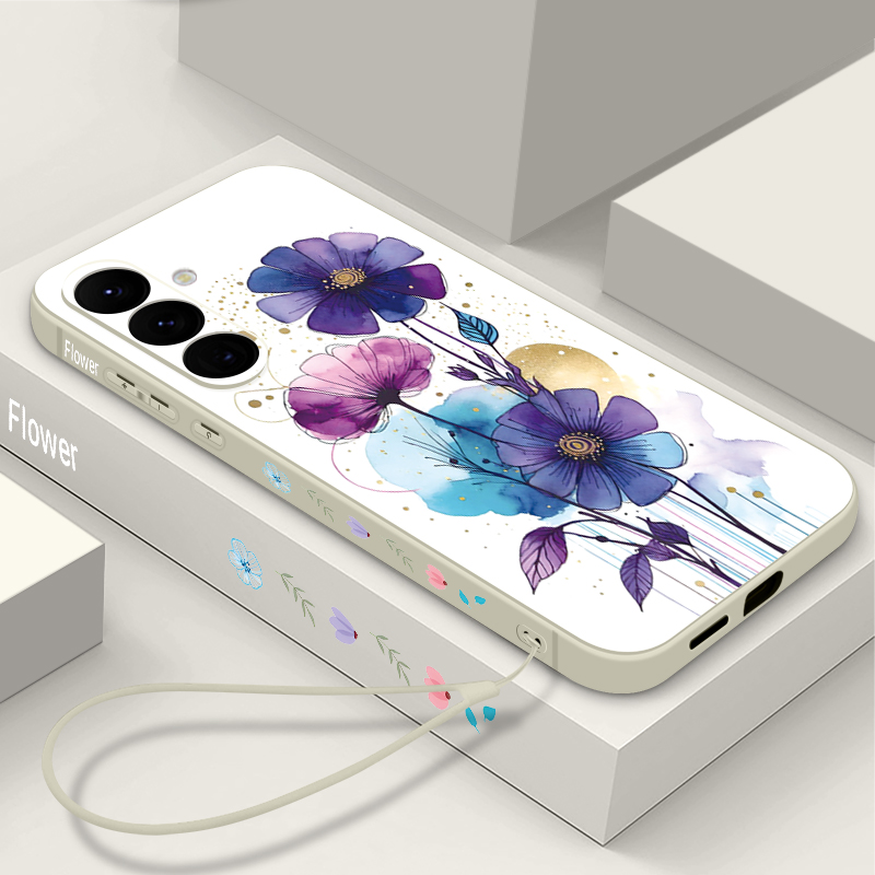 Phone Cases Galaxy A17 - Kreatywne etui na telefon z kwiatowym