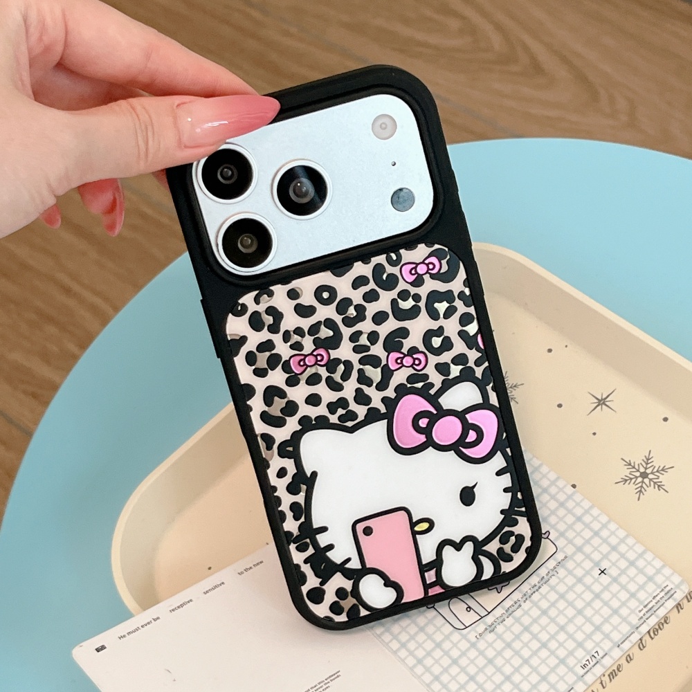 Phone Cases Hello Kitty - Luksusowe etui na telefon z teksturą