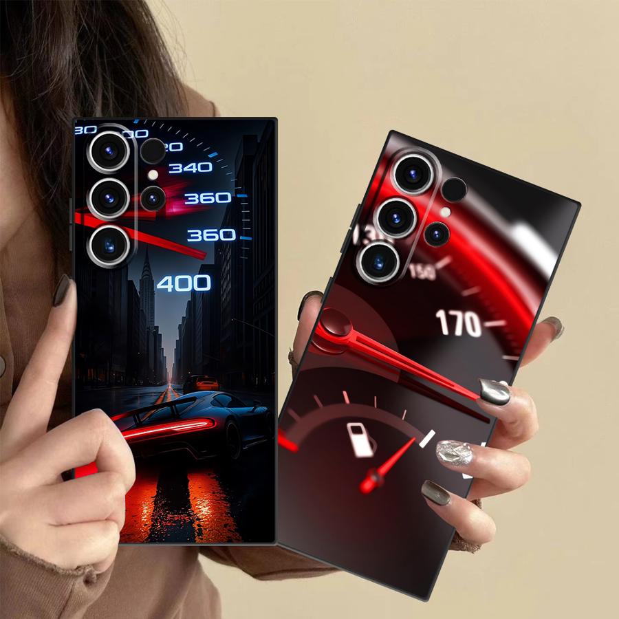 Phone Cases Galaxy S26 - Czerwone etui z motywem samochodu i