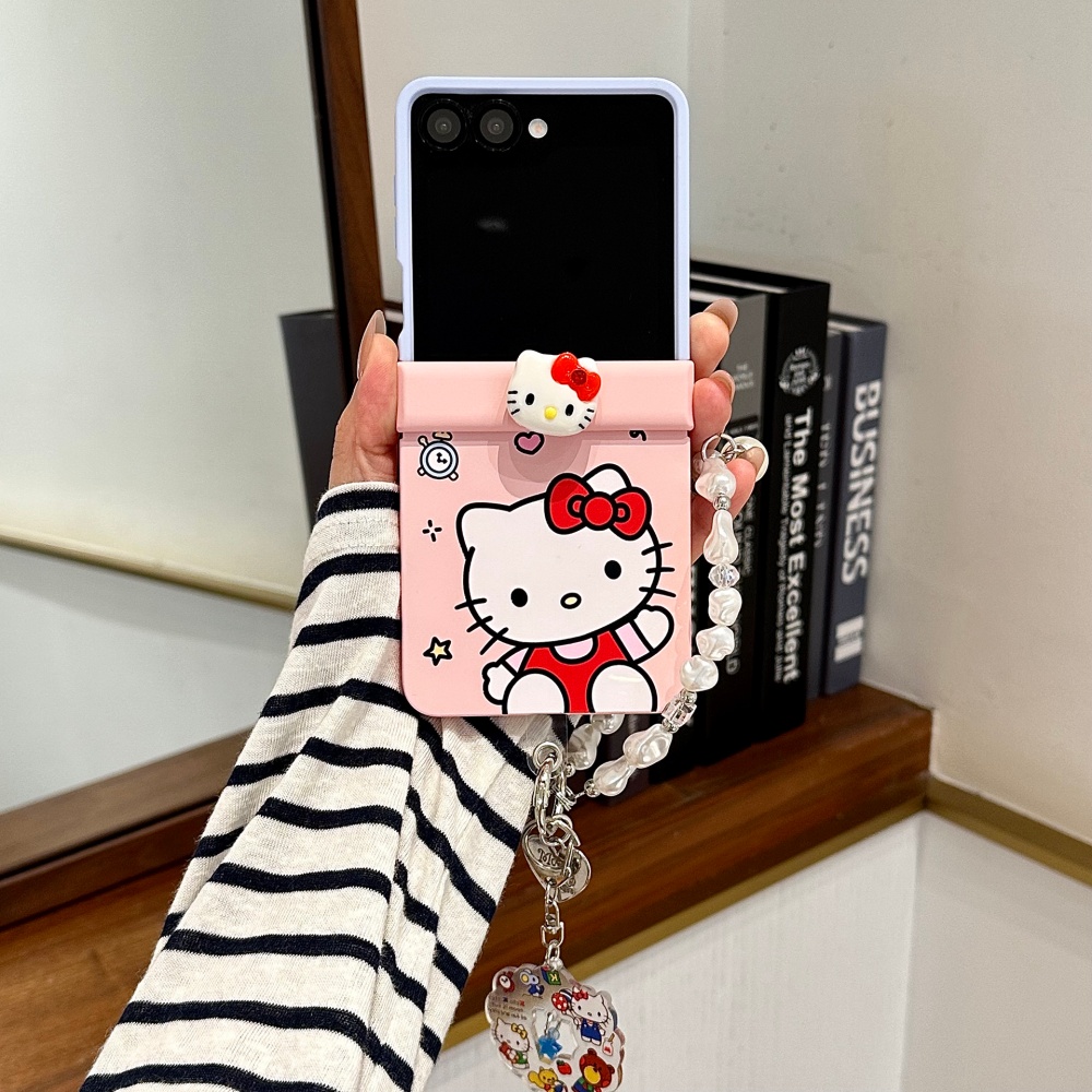Phone Cases Hello Kitty - Koreański Uroczy Obrotowy 3D Etui na