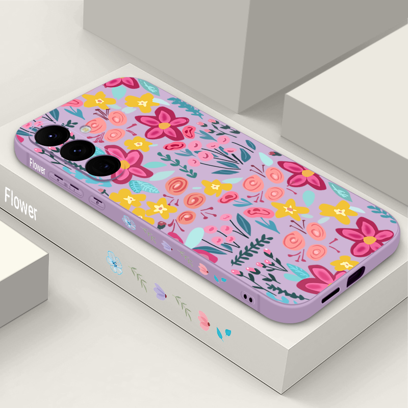 Phone Cases Galaxy A17 - Etui na telefon z kwiatowym wzorem