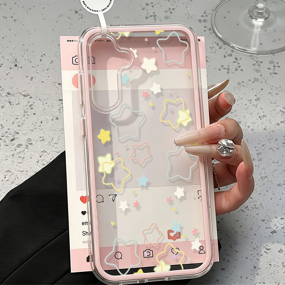 Phone Cases Galaxy A17 - Etui 2 w 1 przezroczyste na