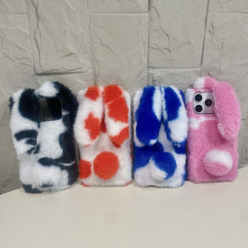 Phone Cases Cute - Urocze futrzane etui na telefon z