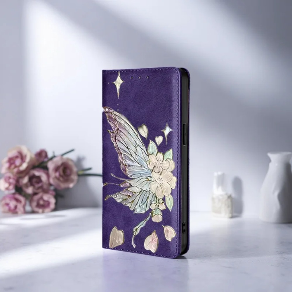 Phone Cases For Samsung - Malowane, magnetyczne, skórzane etui z klapką