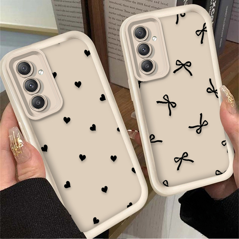 Czarne etui z motywem serca, k – Phone Cases For Samsung recenzja i cena