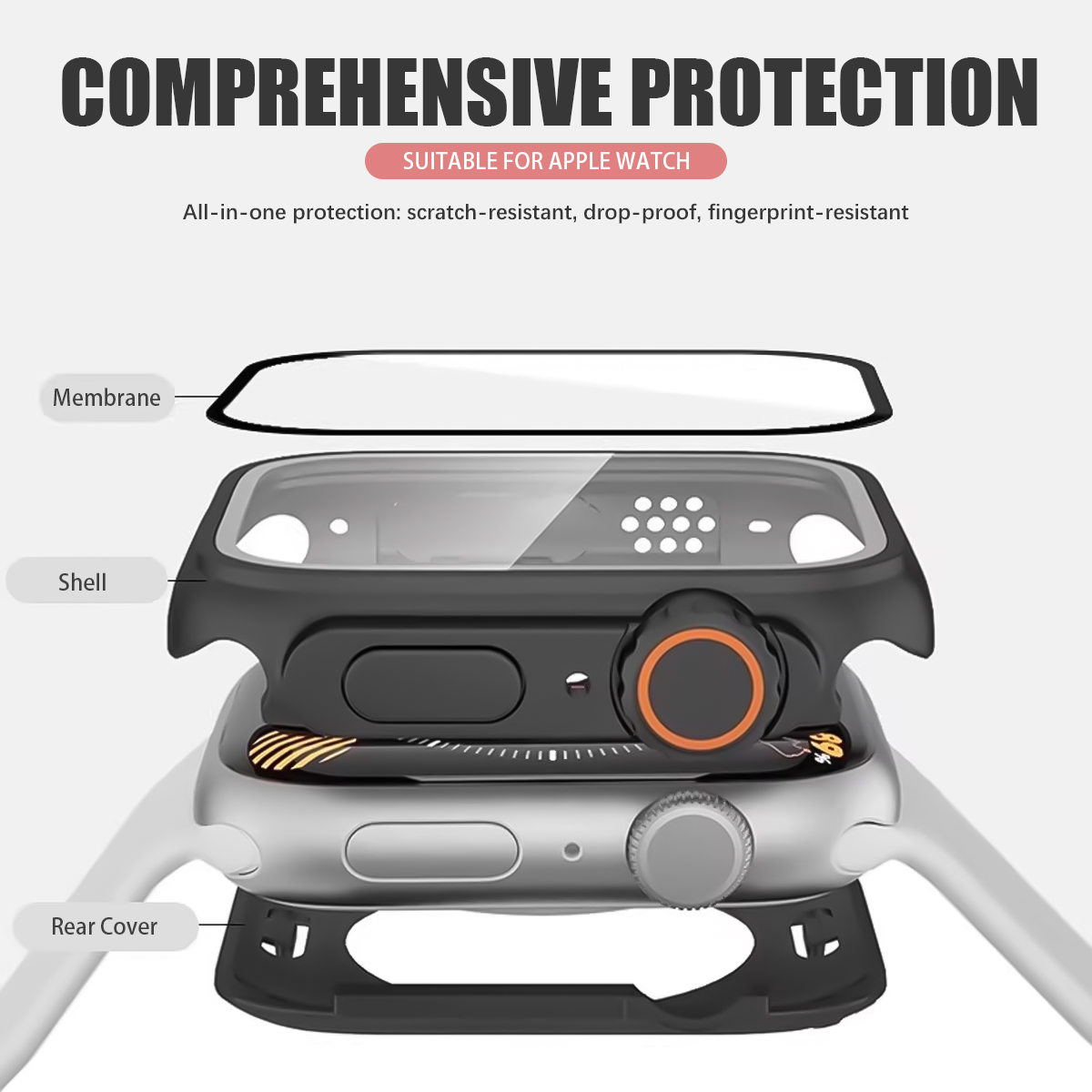 Silikonowy pasek + etui PC do  – Phone Cases Android recenzja i cena