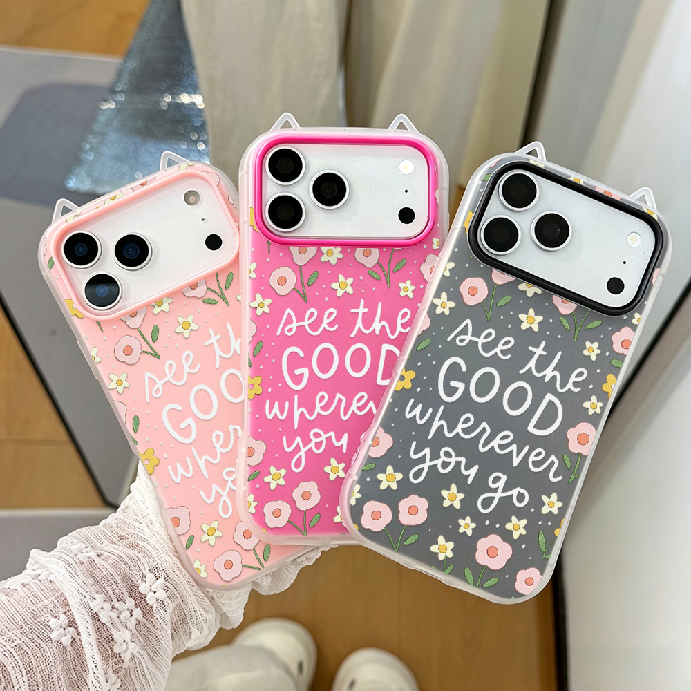 Etui na telefon z uszami kota  – Phone Cases Quotes recenzja i cena
