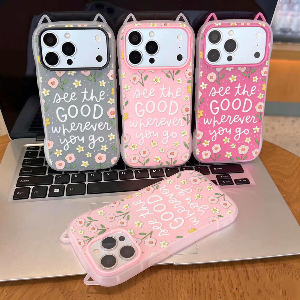 Etui na telefon z uszami kota  – Phone Cases Quotes recenzja i cena