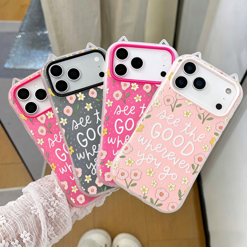 Etui na telefon z uszami kota  – Phone Cases Quotes recenzja i cena