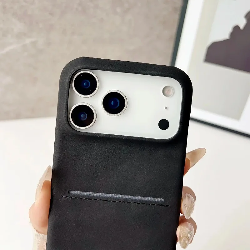Modne etui ze skóry PU z urocz – Slim Card Slot Case recenzja i cena
