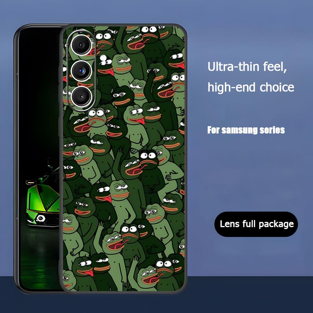 Smutny Żabka Pepe Rysunek Fajn – Phone Cases For Samsung recenzja i cena