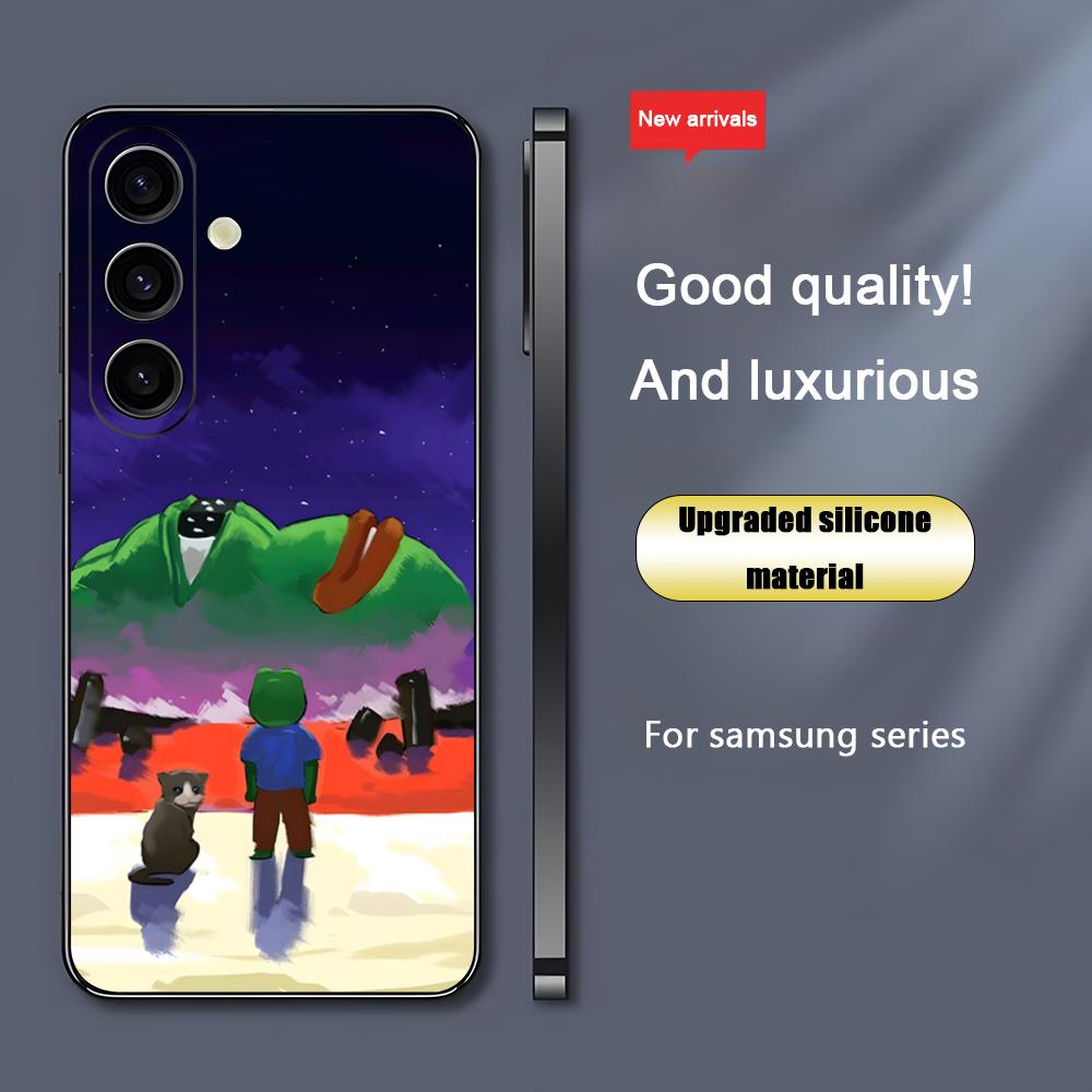 Smutny Żabka Pepe Rysunek Fajn – Phone Cases For Samsung recenzja i cena
