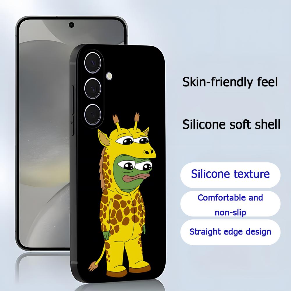 Smutny Żabka Pepe Rysunek Fajn – Phone Cases For Samsung recenzja i cena