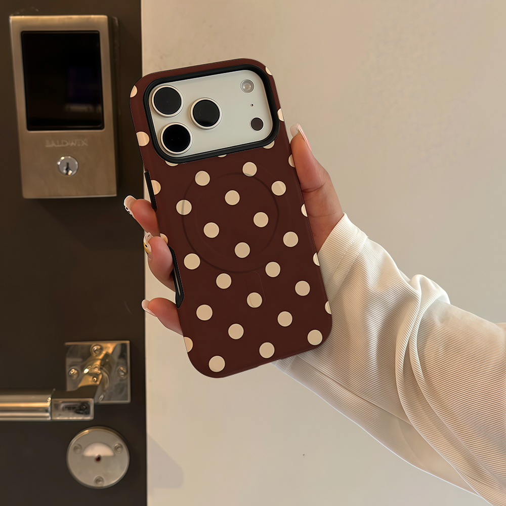 Brązowo-beżowe etui na telefon – Phone Cases Popular recenzja i cena