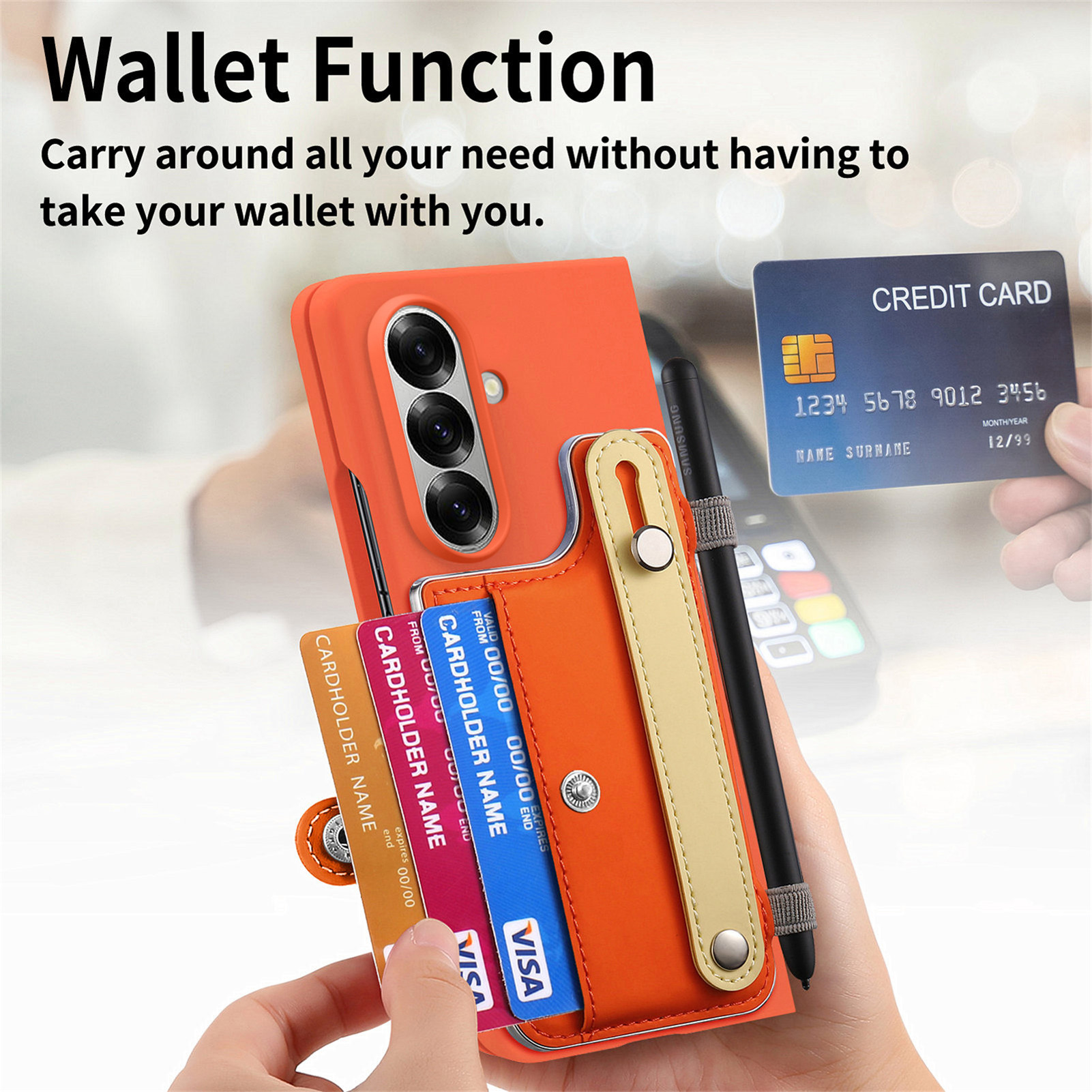 Etui na telefon Samsung Z Fold – Slim Card Slot Case recenzja i cena