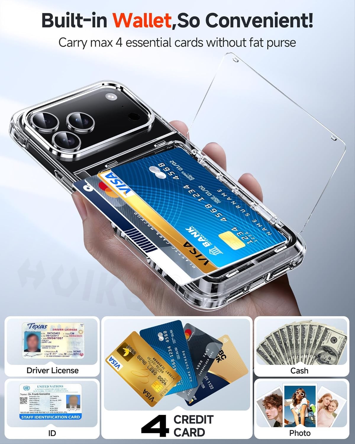 Etui Portfel na Karty do iPhon – Slim Card Slot Case recenzja i cena