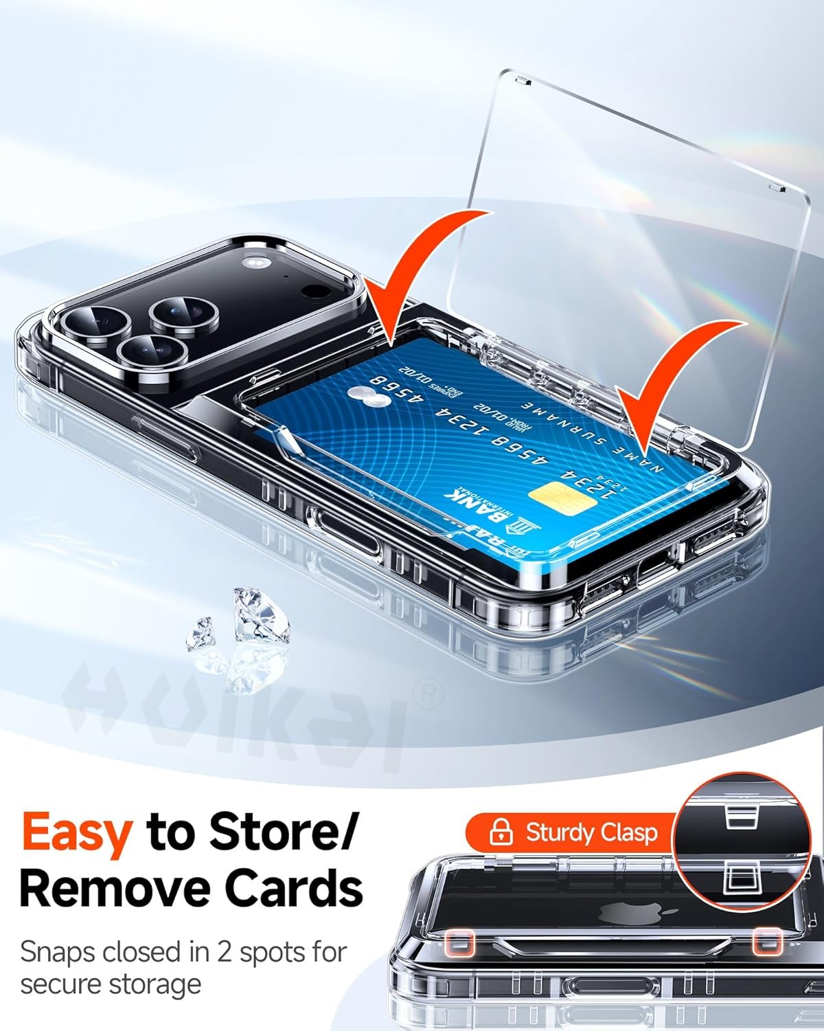 Etui Portfel na Karty do iPhon – Slim Card Slot Case recenzja i cena