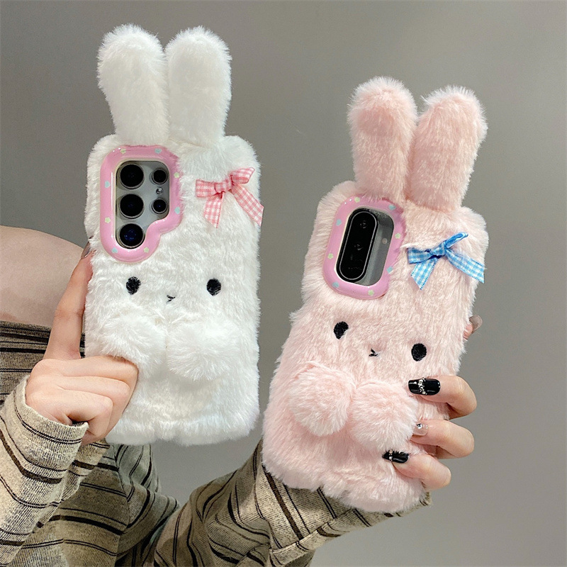 Koren 3D Cartoon Bowknot Rabbi – Phone Cases For Samsung recenzja i cena