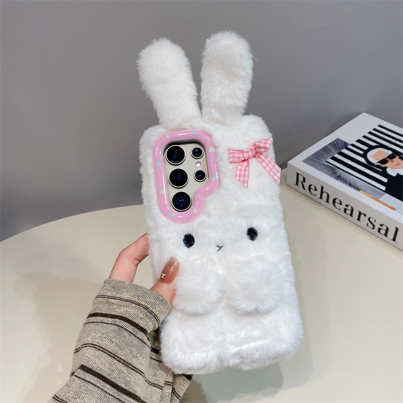 Koren 3D Cartoon Bowknot Rabbi – Phone Cases For Samsung recenzja i cena