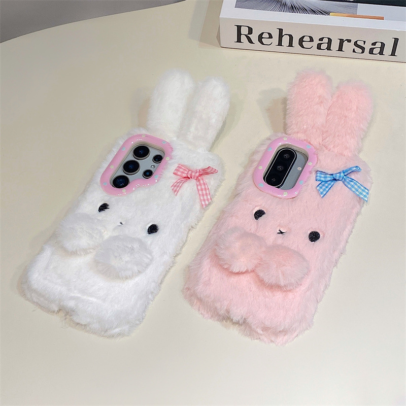 Koren 3D Cartoon Bowknot Rabbi – Phone Cases For Samsung recenzja i cena