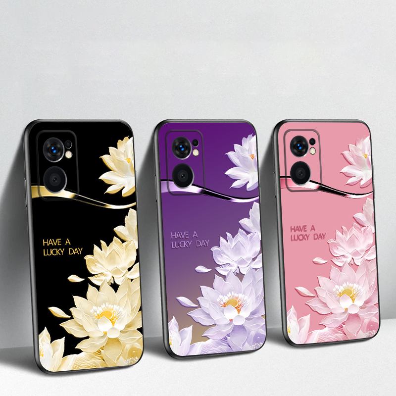 Gradientowe żółte lotosy Etui  – Phone Cases Oneplus recenzja i cena