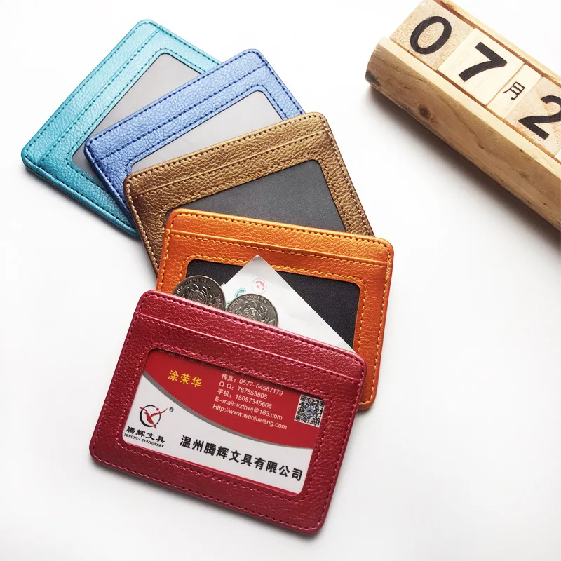 Nowa, cienka PU Leather Mini p – Slim Card Slot Case recenzja i cena