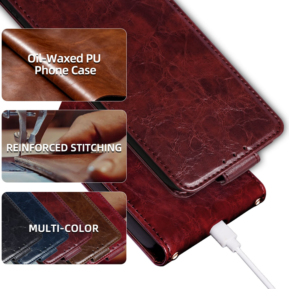 Etui skórzane z klapką, odporn – Slim Card Slot Case recenzja i cena