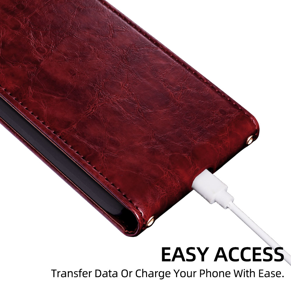 Etui skórzane z klapką, odporn – Slim Card Slot Case recenzja i cena